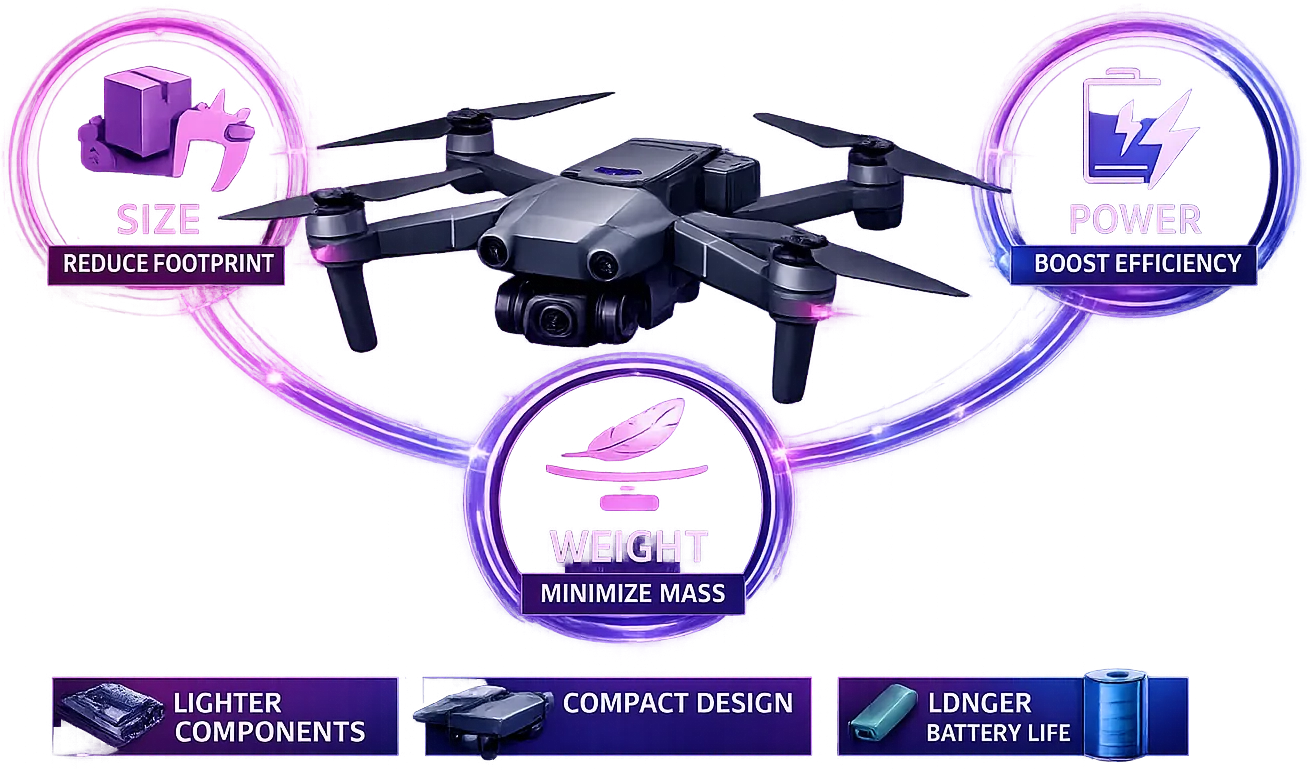 SWaP optimized imaging sensor systems - size, weight, and power